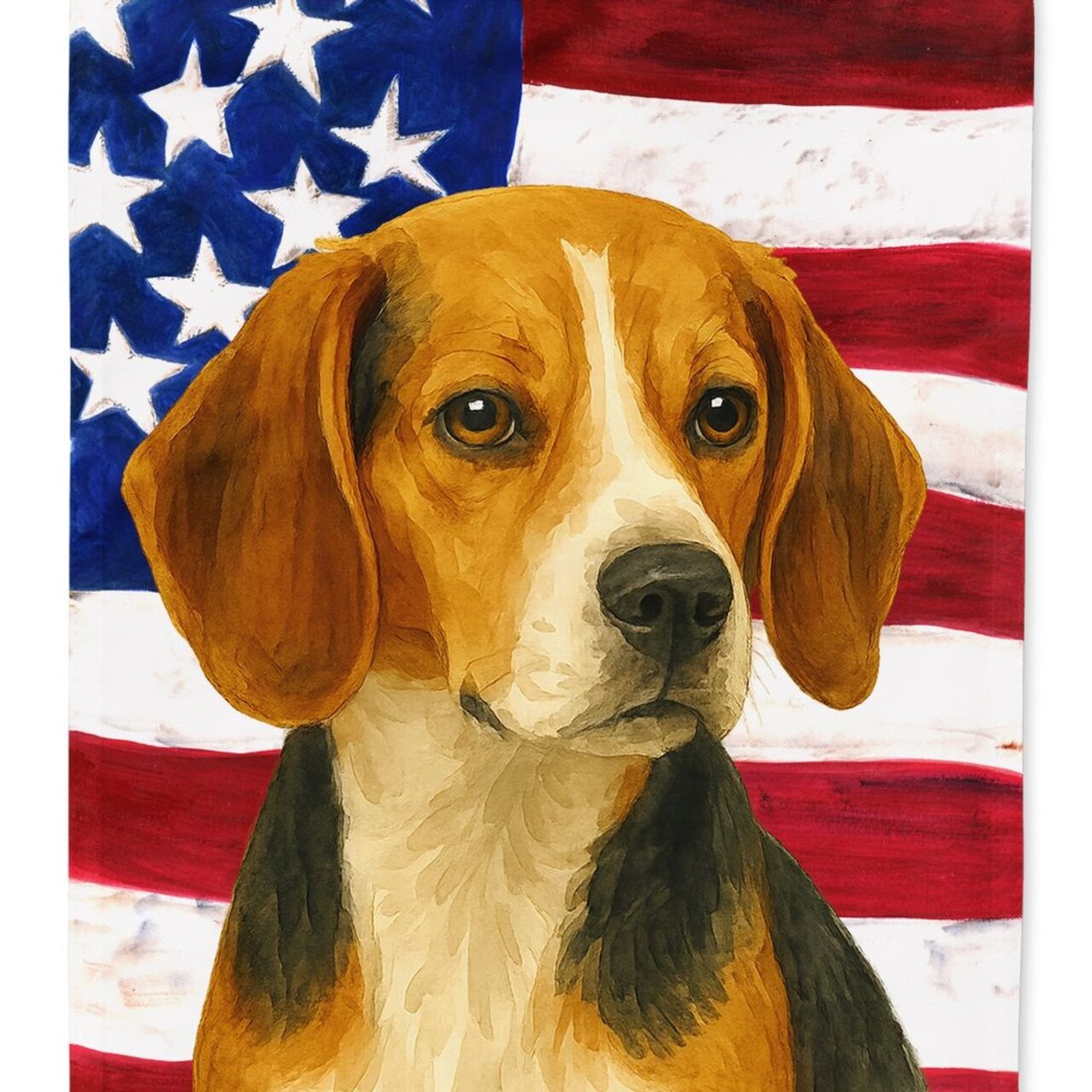 Edge Collections - 11.25" X 15.50" - Multicolor - Beagle Garden Flag - 1 Piece
